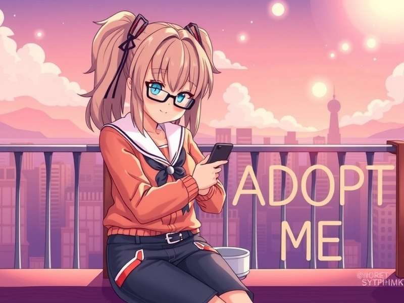 Adopt Me Online gameplay scene showing a player with a variety of pets