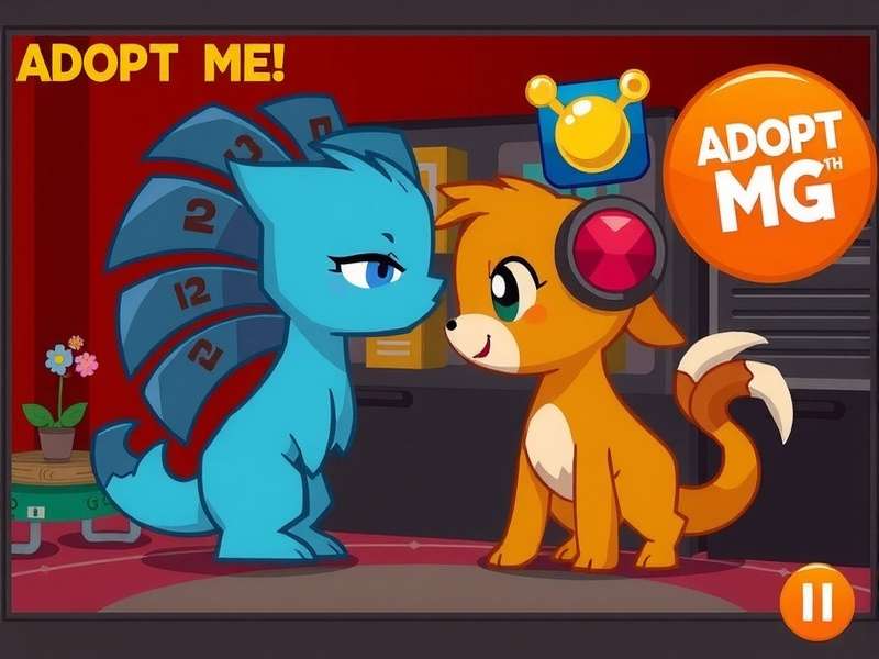 Adopt Me GG gameplay scene showing pets and players