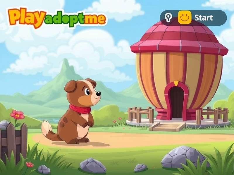 Colorful virtual pets in Adopt Me game world