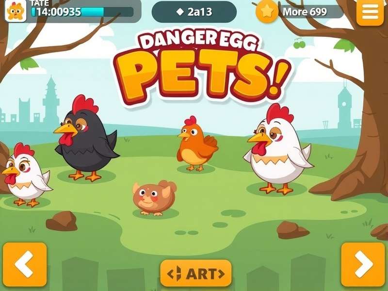 Danger Egg pets in Adopt Me game scene