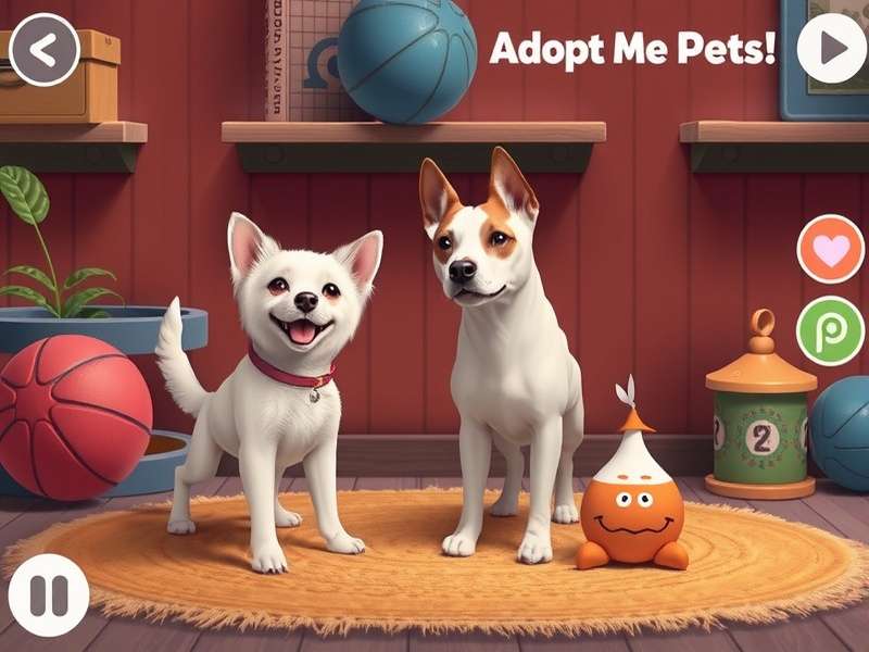 Colorful virtual pets collection in Adopt Me game