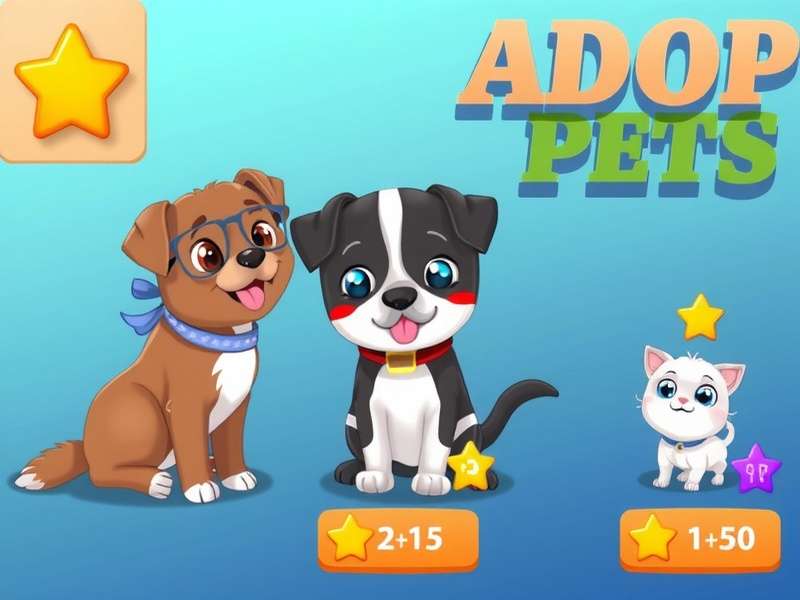 Cute virtual pets in Roblox Adopt Me game