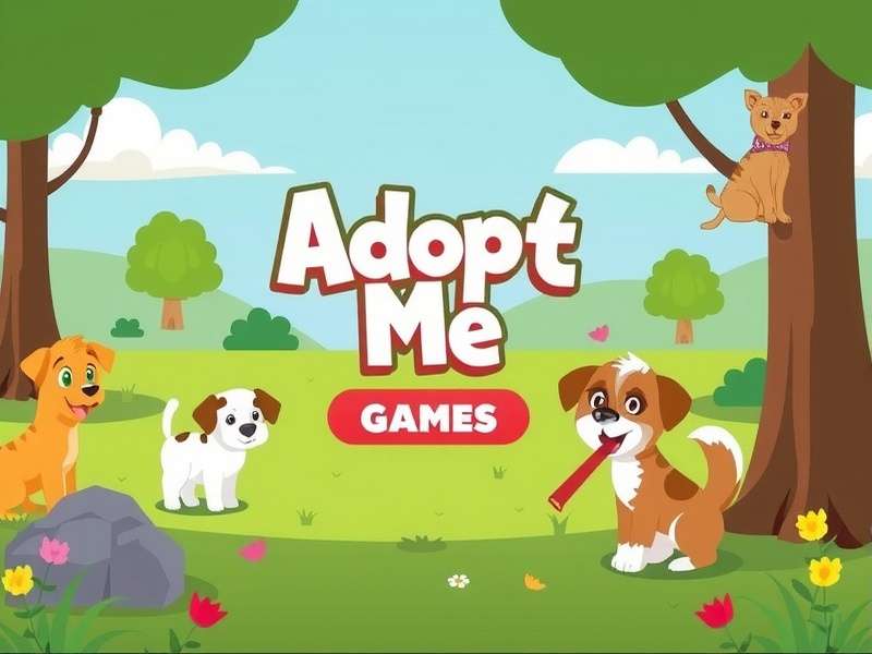 Adopt Me Roblox Game featuring pets and players