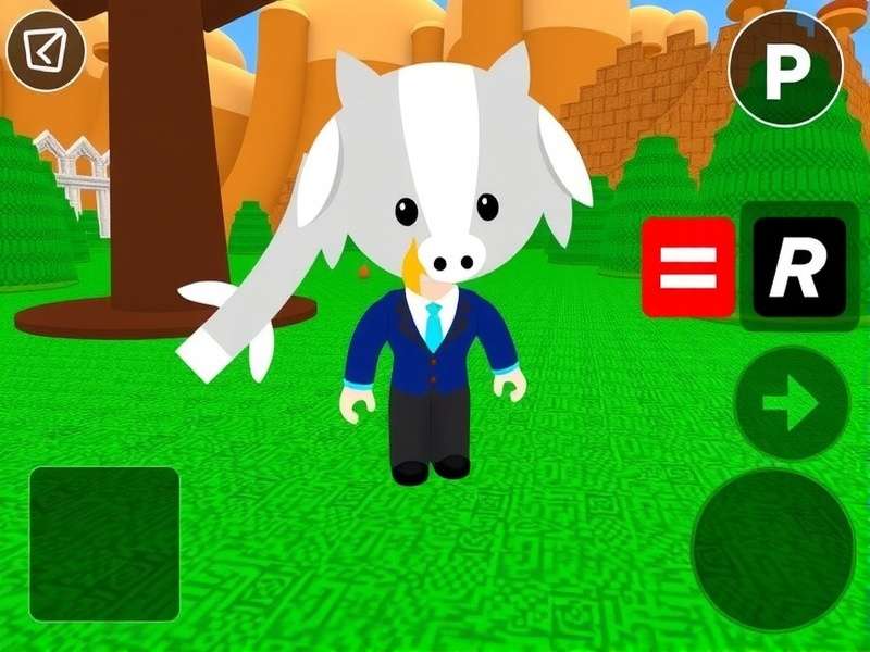 Colorful virtual pets and characters in Roblox Adopt Me gameplay
