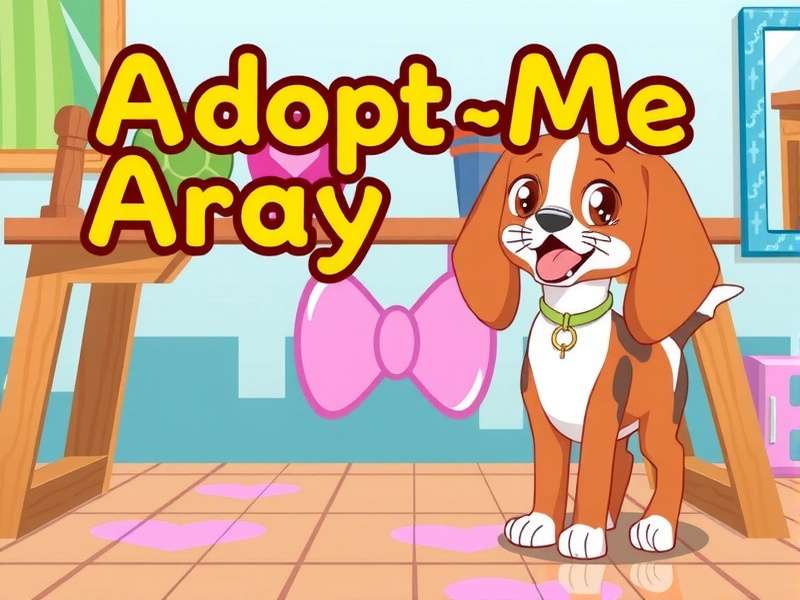 Adopt Me Gameplay Screenshot showing pets and houses