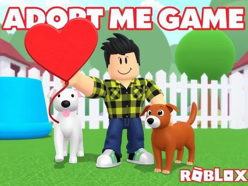 Adopt Me and Brookhaven crossover gameplay on Roblox showing pets and houses