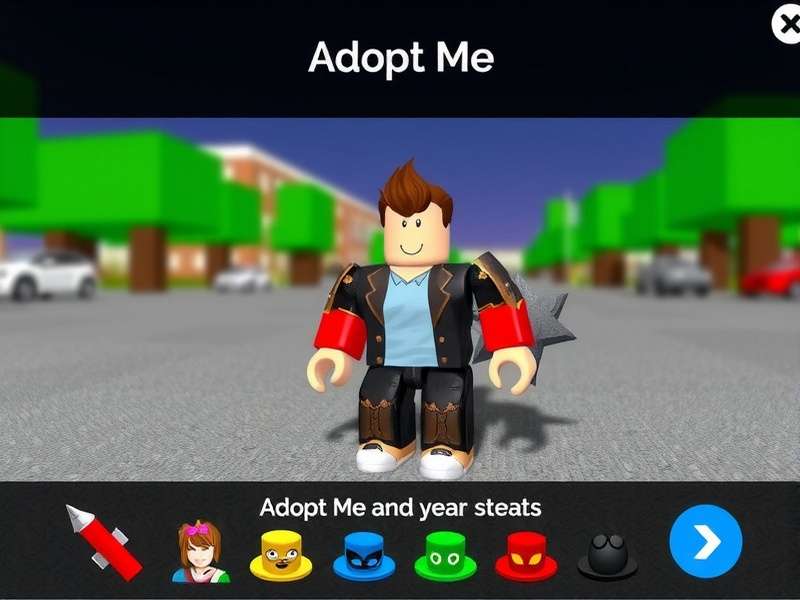 Adopt Me free gameplay screenshot showing pets and house