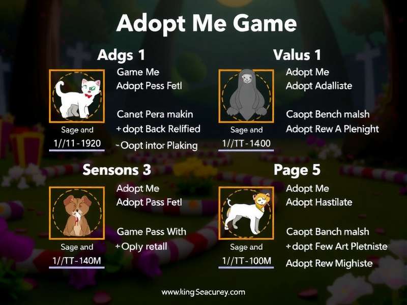 Busy Adopt Me trading server showing players with rare pets