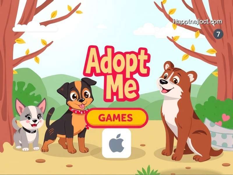 Colorful Roblox Adopt Me pet collection showcase