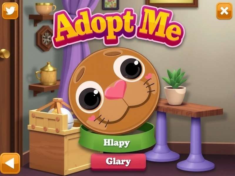 Adopt Me Game colorful pets and characters