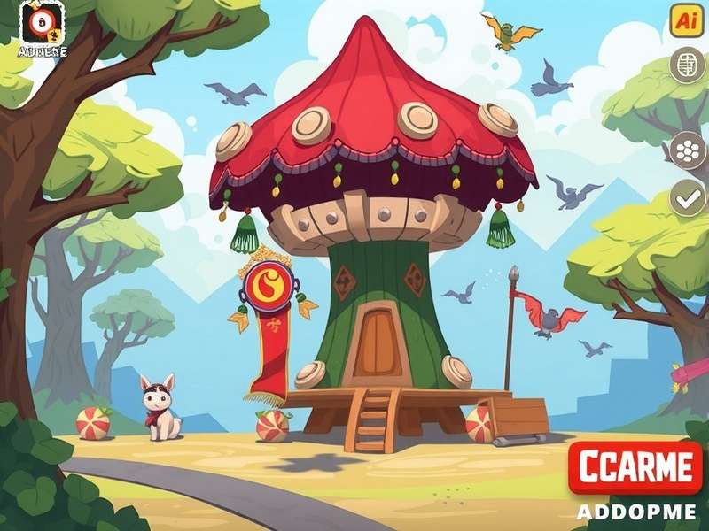 Colorful virtual pets and items from the Adopt Me game world