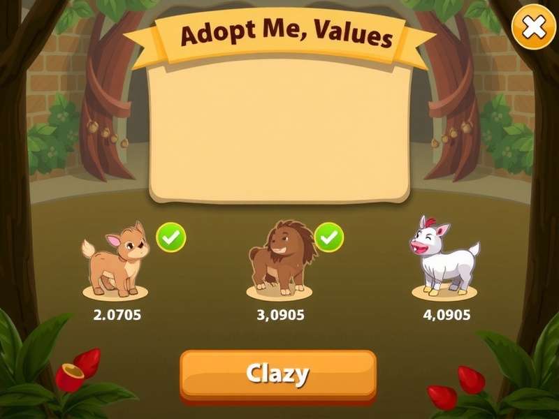 Colorful Roblox Adopt Me pets and trading scene