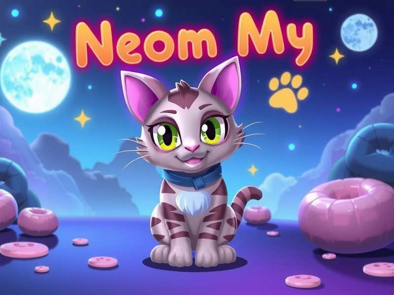 Neon Mummy Cat in Adopt Me gameplay showing glowing bandages and special effects