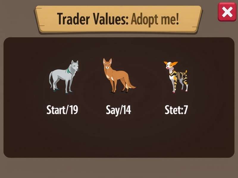 Adopt Me Trading Hub showing players trading pets and items