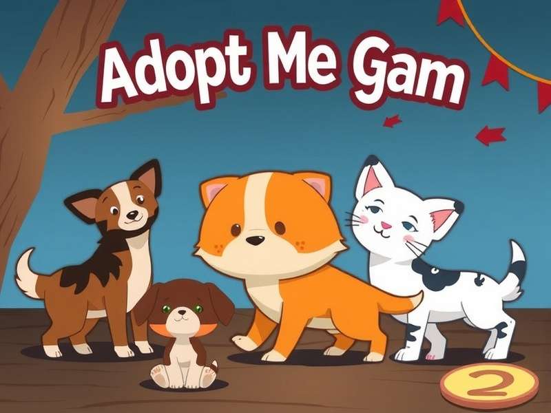 Adopt Me pets trading scene on Roblox