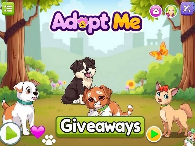 Adopt Me Gameplay W Giveaway — rare pets, trading, and community events