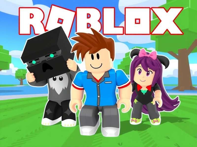 Adopt Me Roblox game world with pets and players