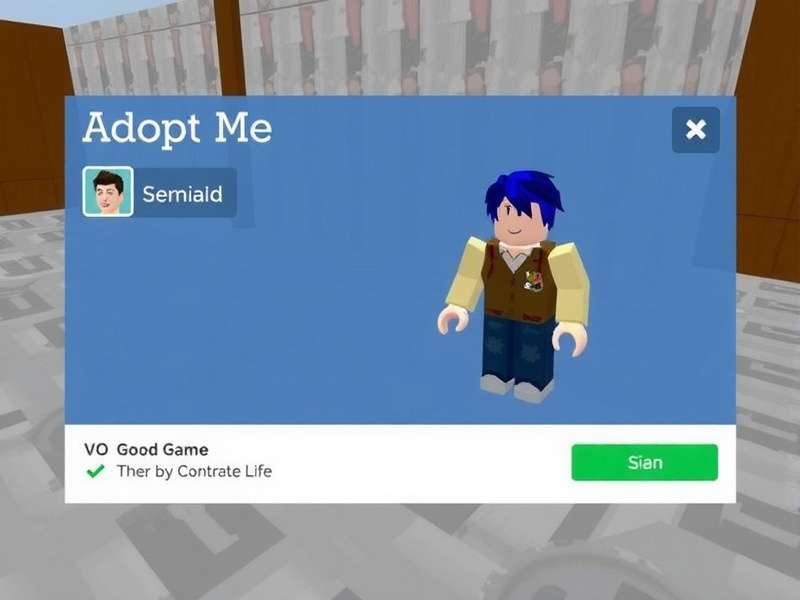 Roblox Adopt Me Game immersive world with pets and trading hub
